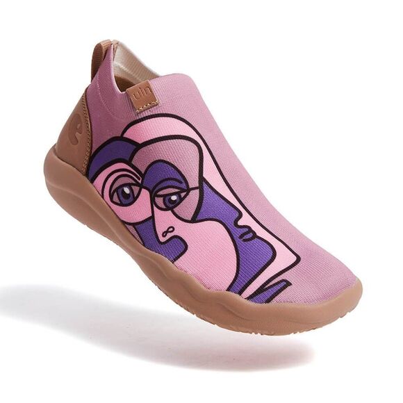 UIN Women's Walking Shoes High Top Knitted Boots Sneaker (THE NEW US) New No Box - Picture 6 of 10